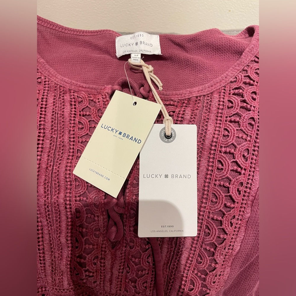 Lucky LS Top / Raspberry / Size M - Picture 2 of 2